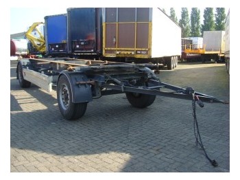 Krone AZW 18 - Reboque transportador de contêineres/ Caixa móvel