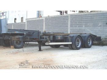 LECI TRAILER 2 ZS container chassis trailer - Reboque transportador de contêineres/ Caixa móvel