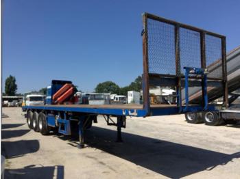 Montenegro 3 Axles - ABS System - Reboque transportador de contêineres/ Caixa móvel