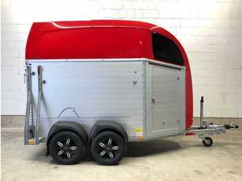 Reboque transporte de gado BOECKMANN Champion R feuerrot Pferdeanhänger