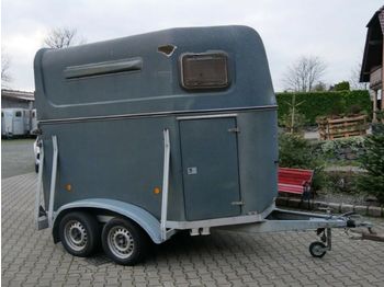 Reboque transporte de gado Blomert Vollpoly 2 Pferde