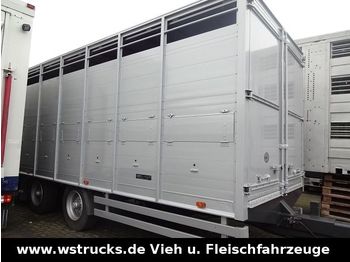 FINKL Tandem durchladen 7,20 m  - Reboque transporte de gado