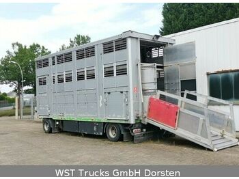 KABA 3 Stock  Vollalu 7,30m Hubdach  - reboque transporte de gado