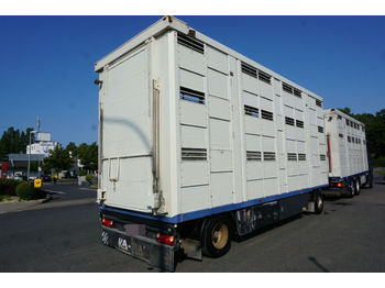 KA-BA / AT 18/73 Vieh*3-Stock*50qm*Durchlader  - reboque transporte de gado