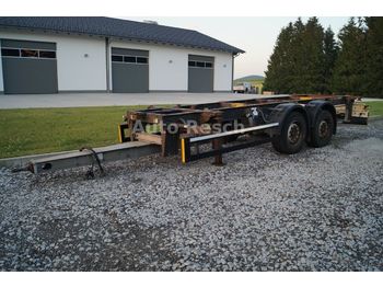 Reboque transportador de contêineres/ Caixa móvel Schmitz Cargobull ZWF 18/L-20 Midi: foto 1