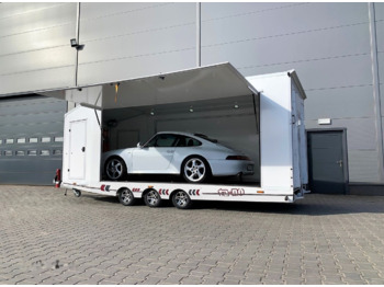 TA-NO SPORT TRANSPORTER 55 PREMIUM enclosed car trailer 5.5 x 2.3 m - Reboque transporte de veículos: foto 4