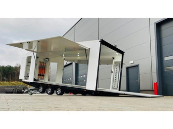 TA-NO SPORT TRANSPORTER 60 PREMIUM enclosed car trailer 6 x 2.3 m - Reboque transporte de veículos: foto 2