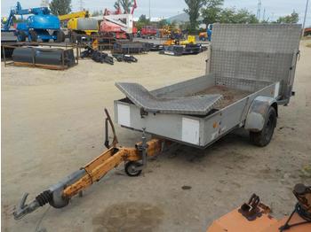  Trebbiner Single Axle Trailer, Loading Ramp - Reboque