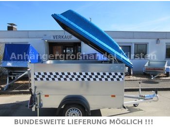 Reboque transporte de veículos novo Vezeko Kart 08 econ V-Deichsel POLYDECKEL 750 kg: foto 1