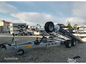 Reboque transporte de veículos Wiola NOWA LAWETA UCHYLNA - L25G45P 4.50M 2700 KG!: foto 1