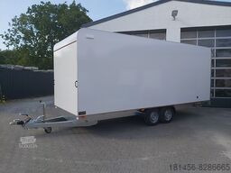 Roulote bar novo trailershop 600x220X210cm 3500kg Sandwichkoffer aero Hecktüren Zurrsystem 100kmH: foto 6