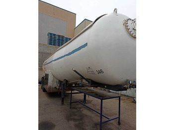 Semi-reboque cisterna para transporte de gás ACERBI Eurotechnika 41490 Spring-Spring. gas tank trailer: foto 2