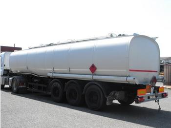 Semi-reboque cisterna para transporte de combustível ACERBI FUEL/BENZIN HIDRAULIC PUMP+2LTR.COUNTER/METER+REEL HOSE 5xKAMER 40.600L PUMP+METERS ABS+ADR: foto 1
