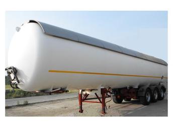 Semi-reboque cisterna para transporte de gás ACERBI LPG/GAS/GAZ PUMP+METER ABS+ADR 54.660LTR: foto 1