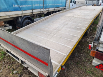Semi-reboque transporte de veículos Baldinger - car transport trailer - 10m: foto 1
