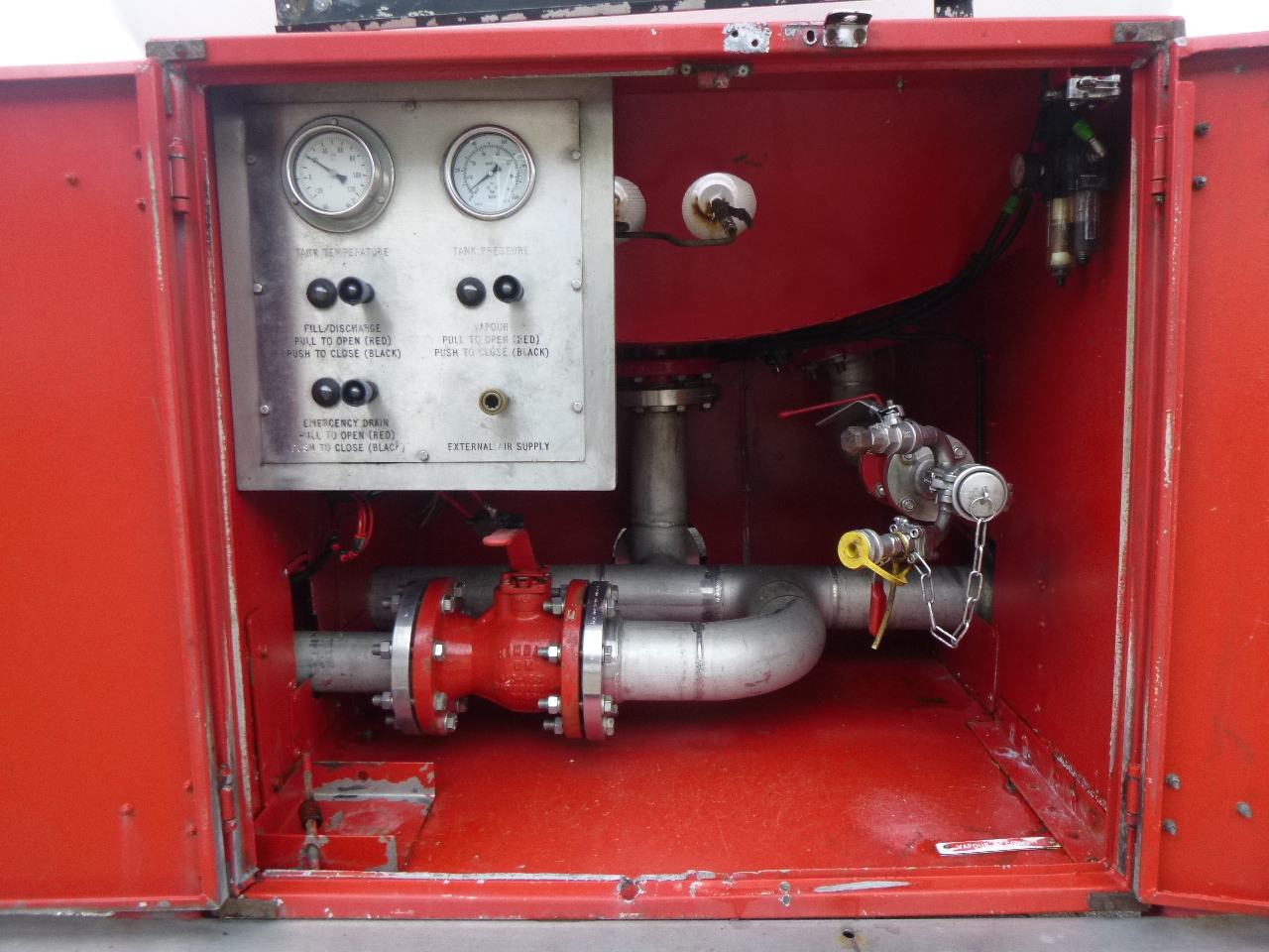Semi-reboque cisterna para transporte de gás Clayton Gas tank steel 31.8 m3 (low pressure 10 bar): foto 8