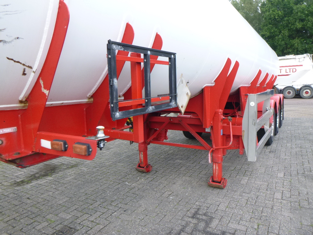 Semi-reboque cisterna para transporte de gás Clayton Gas tank steel 31.8 m3 (low pressure 10 bar): foto 7