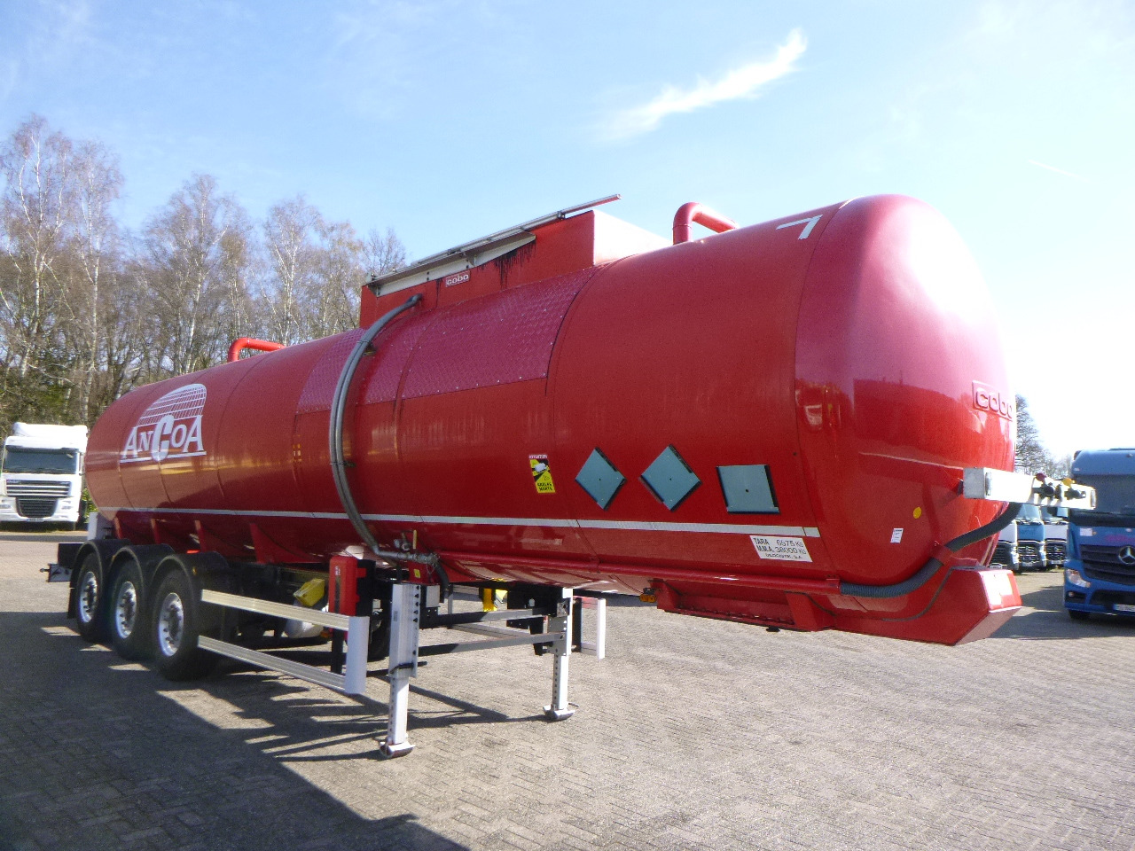 Locação financeira de Cobo Bitumen tank inox 34 m3 / 1 comp Cobo Bitumen tank inox 34 m3 / 1 comp: foto 2