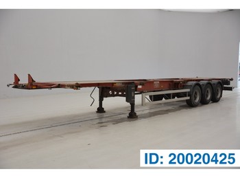 Semi-reboque transportador de contêineres/ Caixa móvel DESOT Skelet 20-30-40-45 ft: foto 1