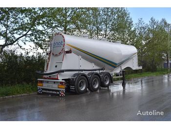 Semi-reboque cisterna para transporte de cemento novo DONAT Vacuum Dry-Bulk (Cement) Tank: foto 1