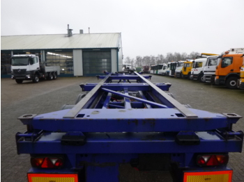 Semi-reboque transportador de contêineres/ Caixa móvel Dennison Container trailer 20-30-40-45 ft: foto 5