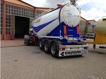 Semi-reboque cisterna para transporte de cemento novo EMIRSAN Manufacturer of all kinds of cement tanker at requested specs: foto 1