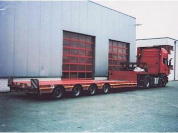 Semi-reboque baixa para transporte de máquinas pesadas Faymonville 4-Achs-Satteltieflader - Niedrigbauweise: foto 1