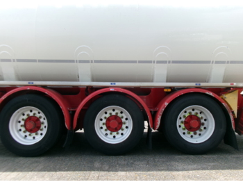 Semi-reboque cisterna para transporte de combustível Feldbinder Fuel tank alu 44.6 m3 + pump: foto 5
