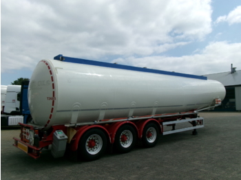 Semi-reboque cisterna para transporte de combustível Feldbinder Fuel tank alu 44.6 m3 + pump: foto 4