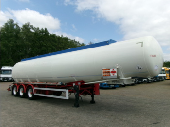Semi-reboque cisterna para transporte de combustível Feldbinder Fuel tank alu 44.6 m3 + pump: foto 2
