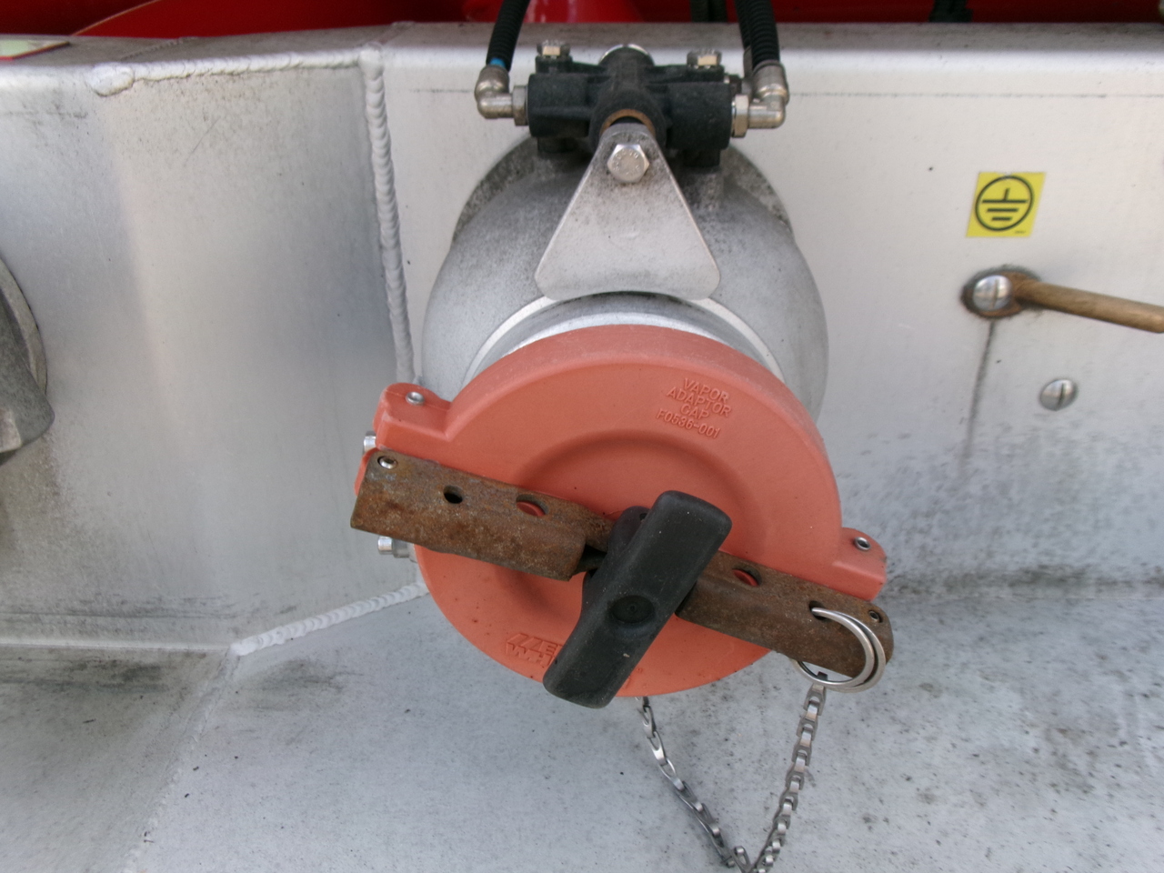 Semi-reboque cisterna para transporte de combustível Feldbinder Fuel tank alu 44.6 m3 + pump: foto 18