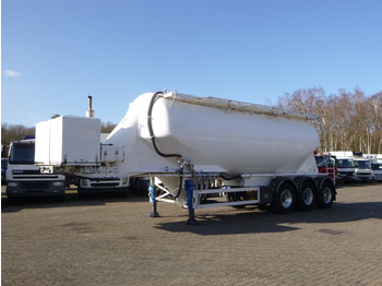 Semi-reboque cisterna para transporte de farinha Feldbinder Powder tank alu 36 m3 / 1 comp + engine/compressor: foto 1