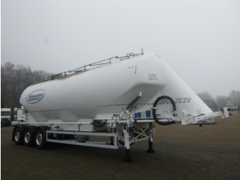 Semi-reboque cisterna para transporte de farinha Feldbinder Powder tank alu alu 49 m3 / 1 comp: foto 2