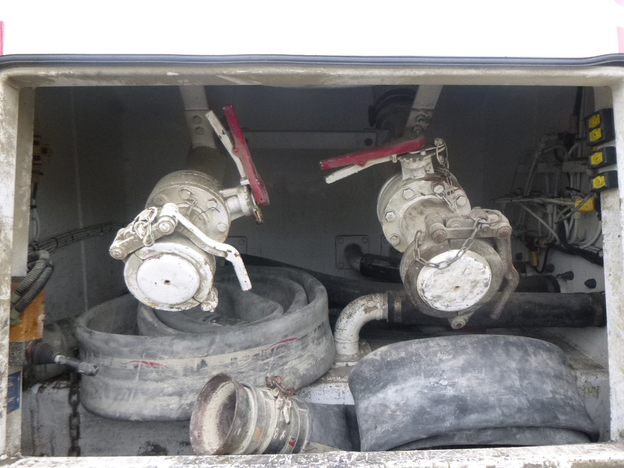 Semi-reboque cisterna para transporte de farinha Feldbinder Powder tank alu alu 49 m3 / 1 comp: foto 16