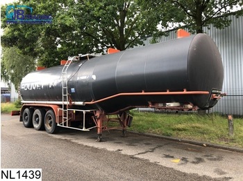Semi-reboque cisterna Fruehauf Bitum 33155 Liter, Isolated bitum tank, Separaat motor, Pump, Steel suspension: foto 1