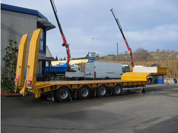 Semi-reboque transporte de veículos para transporte de máquinas pesadas novo GALTRAILER PM4: foto 1