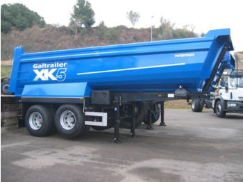 Semi-reboque basculante GALTRAILER TIPPER HB450 BICONIC FORMAT B2 K.5/K.8 19m3: foto 1