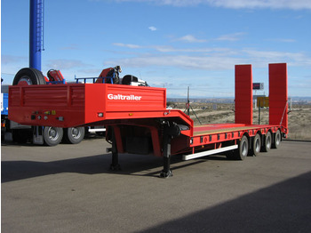 Semi-reboque baixa para transporte de máquinas pesadas novo Galtrailer PM4: foto 1
