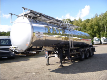 Semi-reboque cisterna para transporte de alimentos General Trailers / Fruehauf Food tank inox 23.5 m3 / 1 comp + pump: foto 1
