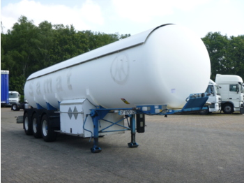 Semi-reboque cisterna para transporte de gás Guhur Low-pressure gas tank steel 31.5 m3 / 10 bar (methyl chloride): foto 2