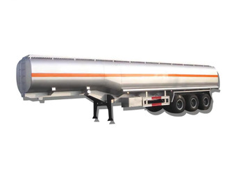 Semi-reboque cisterna para transporte de combustível novo Huilong 2 3 4 Axles 45000 50000 Liters 42cbm 3 Compartments Aluminum Stainless Carbon Steel Oil Tank Tanker Semi Trailer For Sale: foto 1