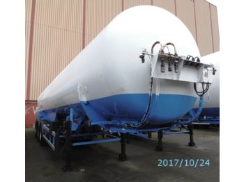 Semi-reboque cisterna para transporte de gás KLAESER GAS, Cryogenic, Oxygen, Argon, Nitrogen: foto 1