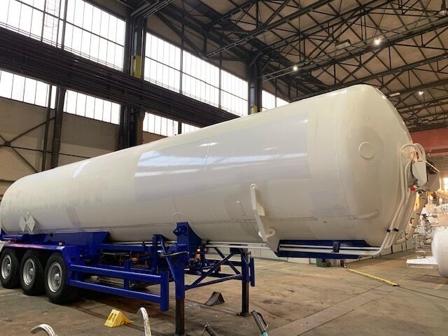 Semi-reboque cisterna para transporte de gás KLAESER GAS, Cryogenic, Oxygen, Argon, Nitrogen Gastank: foto 2