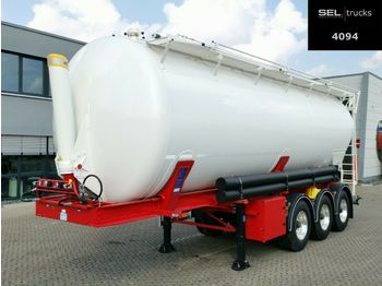 Semi-reboque cisterna para transporte de silagem Kässbohrer SSK 40/3 - 40m3 / Liftachse / Kippsilo /NEW: foto 1