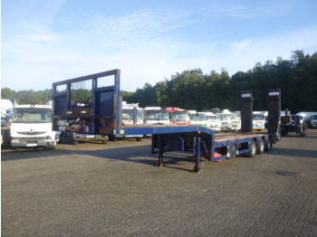 Semi-reboque baixa Kassbohrer Semi-lowbed trailer 9.2 m / 51 t + ramps + winch: foto 1