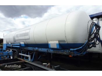 Semi-reboque cisterna para transporte de gás Kroll CO2, Carbon dioxide, gas, uglekislota: foto 1