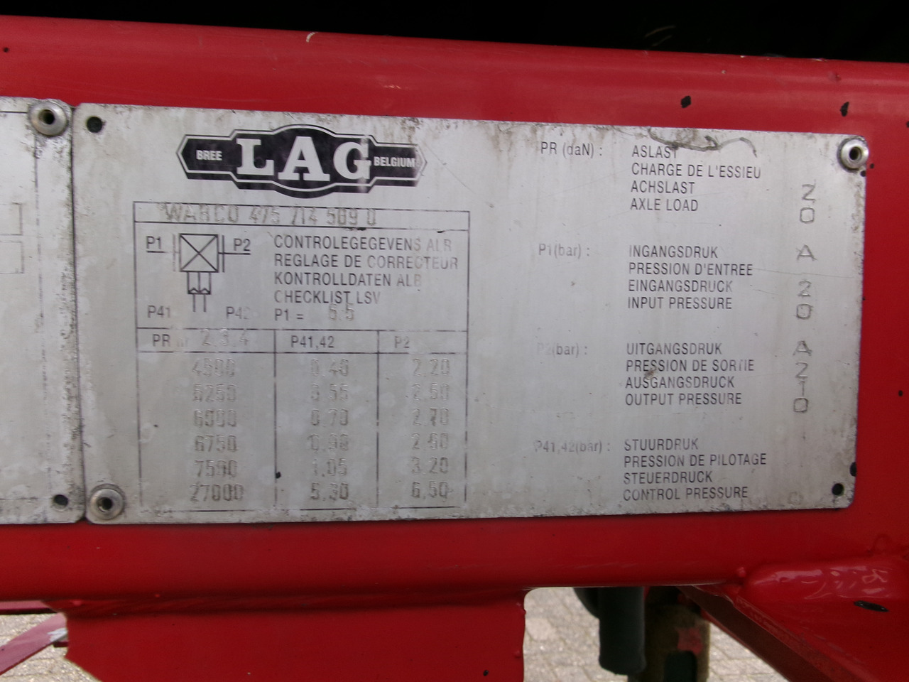Locação financeira de LAG Bitumen tank inox 31.9 m3 / 1 comp LAG Bitumen tank inox 31.9 m3 / 1 comp: foto 19