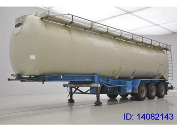 Semi-reboque cisterna para transporte de alimentos LAG Bulk silo 55 cub: foto 1