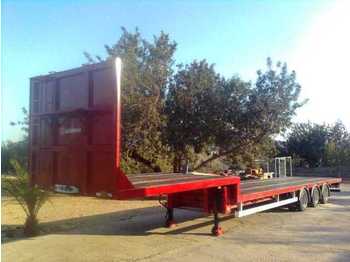 Semi-reboque baixa para transporte de máquinas pesadas LECIÑENA - Góndola SRE-3ED/A 13600 -PP-N-D: foto 1