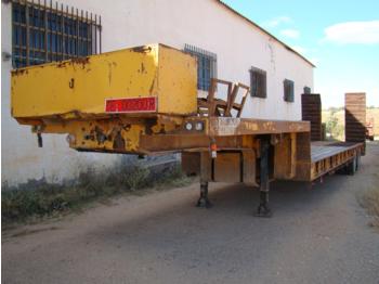 Semi-reboque baixa para transporte de máquinas pesadas LECIÑENA SRG-2E: foto 1